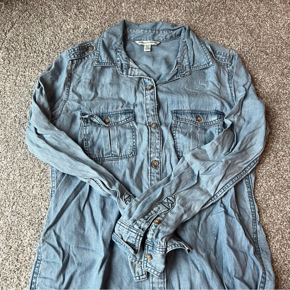 Great condition, American Eagle Jean Dress!